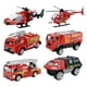 thumbnail image 1 of Vogacara Coche vehículo modelo helicópteros edificio educativo juguete para estante decoración estilo B Juguetes control de fuego 6 piezas, 1 of 1