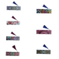 thumbnail image 3 of DIY Rhinestones Painting Bookmark Tassel Book Marks Retro Floral Embroidery DIY Craft Stationery, 3 of 9