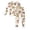Z4 Beige, variant on REDARER Crew Neck Long Sleeve 2 Piece Kids Pajama Set Halloween Pumpkin Ghost Bat Witch Hat Skull Maple Leaf Print Soft Home Loungewear for Daily Rest Halloween Trick or Treat Outfit,2-3 Years