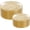 Clear gold glitter, variant on 100Pcs Clear Plastic Plates, Heavy Duty Party Plates, Hammered Disposable Plates Include 50 Clear Fancy Dessert Plate, 50 Dinner Plate for Wedding Party
