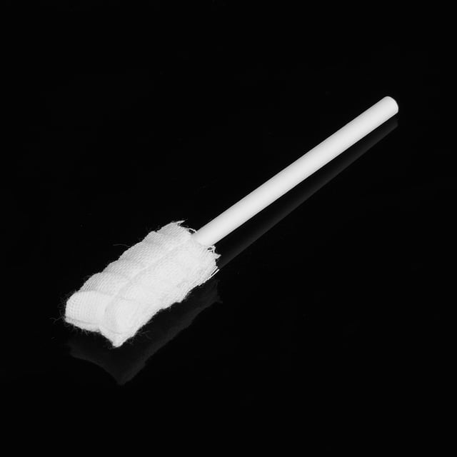 10 Unids/set Cepillo De Dientes Desechable De Gasa Para Bebé, Palo De Limpieza Bucal Infantil, Cuidado