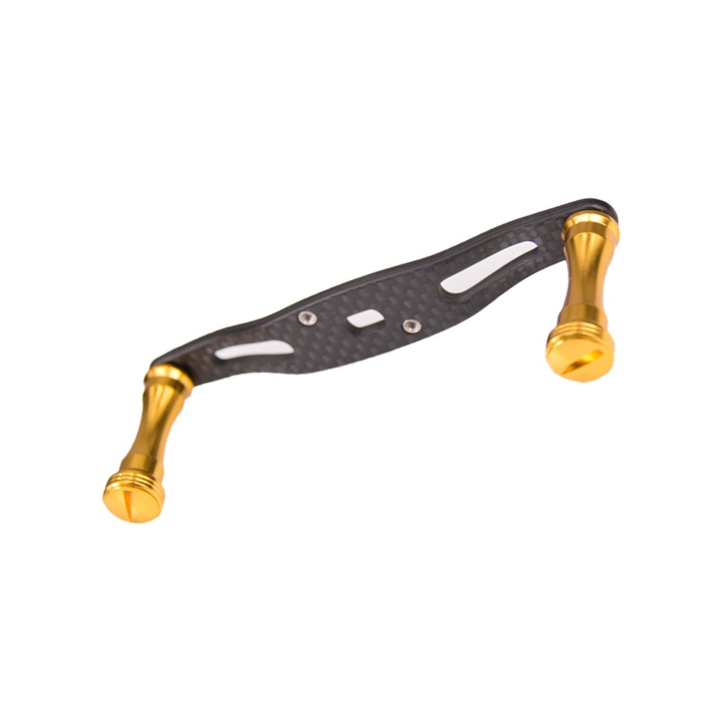 MOMOJIA Carbon Fibers Fishing Reel Handle with Quality Grip for Better Control Fishing Reel Handle Knob Grip Fishing Reel Part