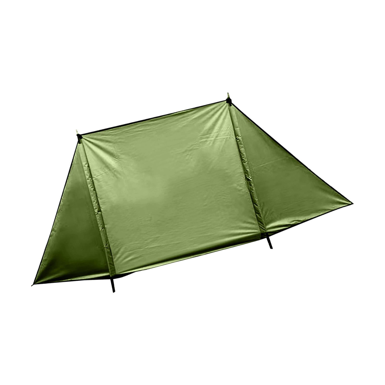 Wswqop Foldable Gas Stove Windshield Lightweight Wind Protection Canvas Outdoor Cooking Triangle 45cmx14cm