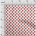 thumbnail image 2 of oneOone Rayon Red Fabric Poker Card Sewing Craft Projects Fabric Prints By Yard 56 Inch Wide, 2 of 4