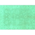 thumbnail image 1 of Ahgly Company Indoor Rectangle Oriental Turquoise Blue Traditional Area Rugs, 5' x 8', 1 of 4
