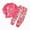 G167-Watermelon Red, variant on masbird Little Girls Boys Christmas Pajamas for Toddler Clothes Set Snowman Long Sleeve Cotton Kids Pjs Fall Winter Sleepwear for 6-24 Months 2 3 4 5 6 7 8 9 T Children(Watermelon Red,1-2 Y)