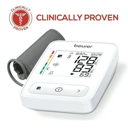 Beurer Auto 400 Blood Pressure Monitor, FSA & HSA Eligible, Wide-Range Upper Arm Cuff, Stores 60 Readings