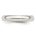 thumbnail image 5 of Bridal QCF040-7 4 mm Sterling Silver Comfort Fit Band, Polished - Size 7, 5 of 5