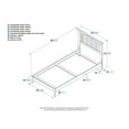 thumbnail image 2 of Nantucket Traditional Bed, Multiple Sizes, Multiple Colors, 2 of 6