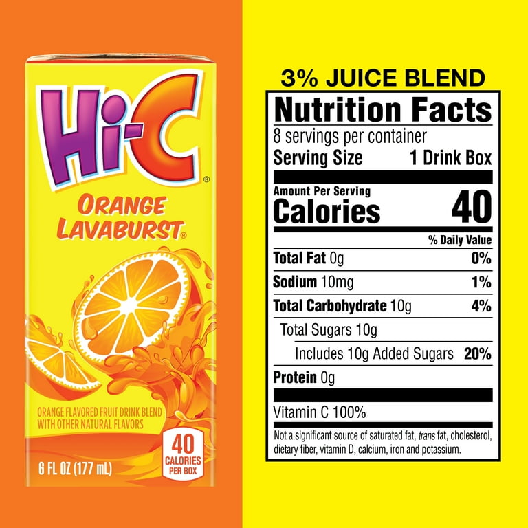 Hi c orange lavaburst deals