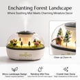 Christmas Humidifier Diffuser Oil Village Raindrop Aroma 400ml with ...