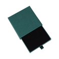 thumbnail image 1 of tssuouriy Jewelry Box Solid Color Replacement Ear Stud Bracelet Necklace Ring Pendant Storage Wrapping Gift Case Container Dark Green 7x9x1.7cm, 1 of 6