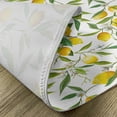 thumbnail image 5 of Ambesonne Nature Place Mats Set of 4, Lemon Woody Romantic, Standard Size, Fern Green Yellow White, 5 of 6