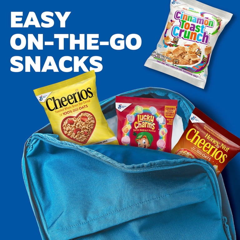Cereal Variety Pack, Lucky Charms, Cinnamon Toast Crunch, Cheerios