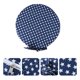 thumbnail image 5 of almohadilla redonda para silla de bebé, antideslizante, de esponja, cómoda para uso doméstico (azul)., 5 of 5