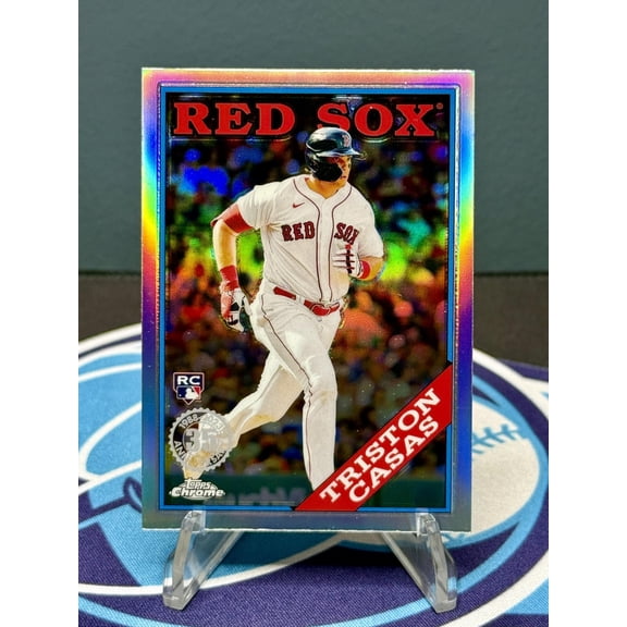 2023 Topps Chrome Triston Casas Boston Red Sox #88BC-10 1988 Topps Baseball 35th Anniversary Baseball Card