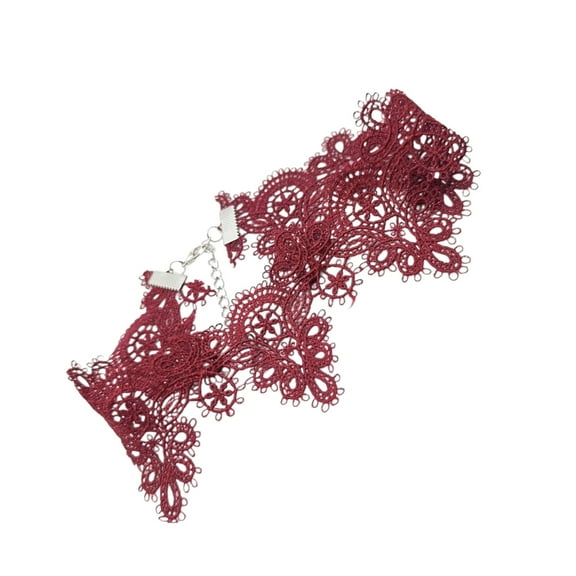 Trendy Lace Choker Necklace for Parties and Dinners with Adjustable Length Versatile Use Fashion Neck Accessory
