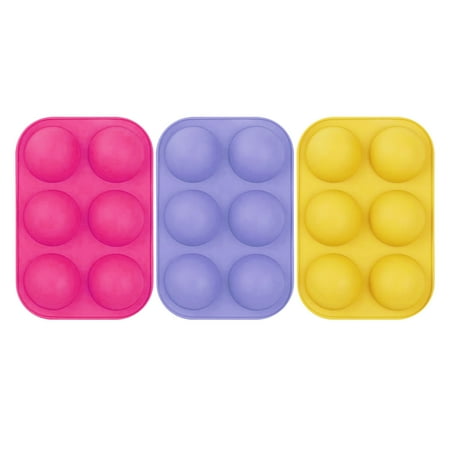

Half Ball Sphere Silicone Cake Mold Muffin Chocolate Cookie Baking Mould Pan