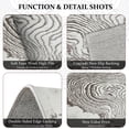 thumbnail image 5 of IsecretJoy Washable Kitchen Rugs Sets of 3, Non Slip Kitchen Mats for Floor Waterproof & Stain Resistant Runner Rug for Kitchen, Laundry Room, Hallway, 5 of 11