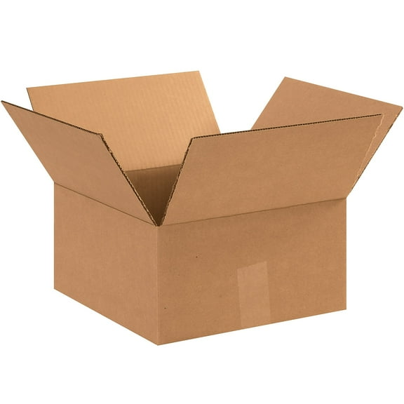 Box Partners Heavy-Duty Boxes 12" x 12" x 8" Kraft 25/Bundle HD12128