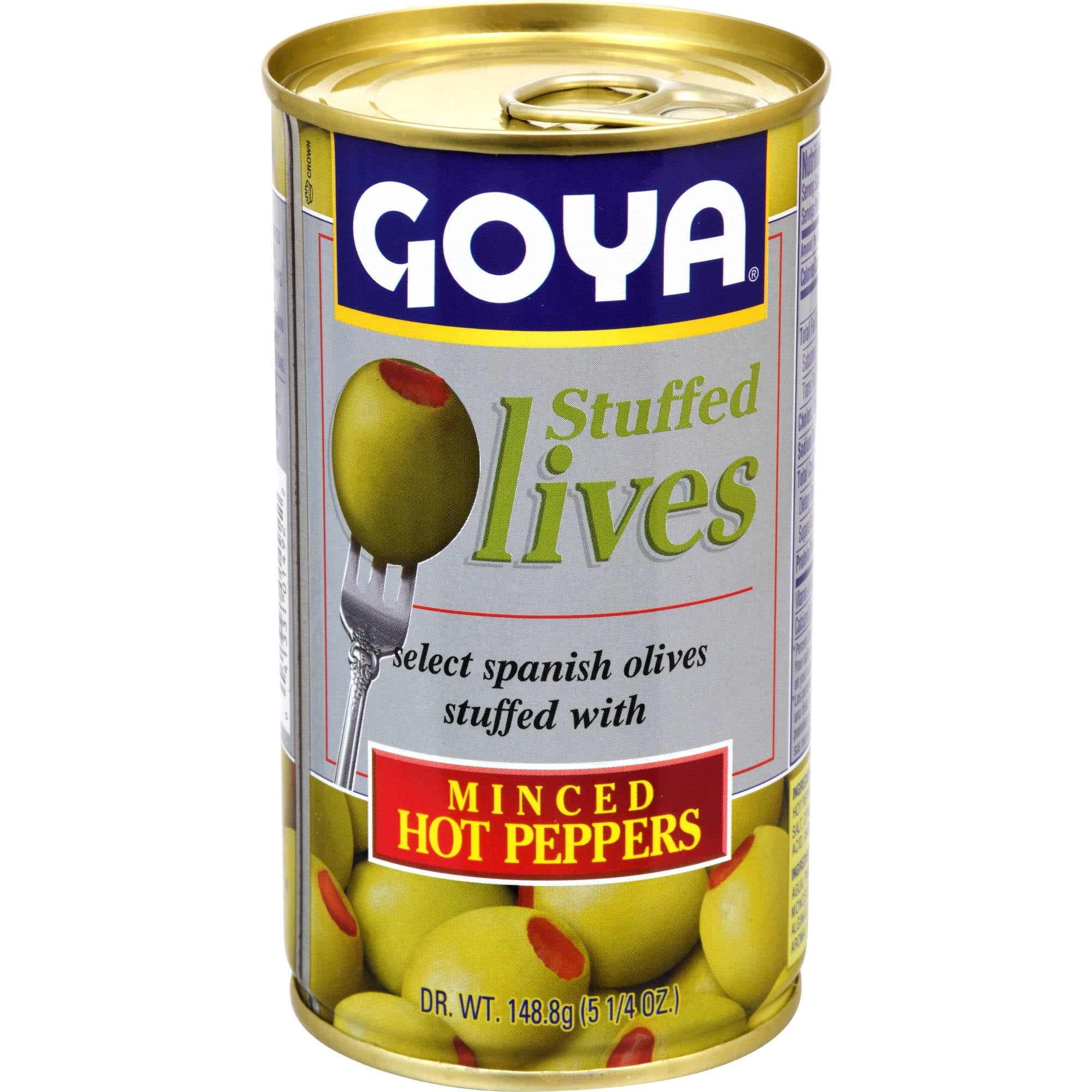 Goya Select Spanish Stuffed Olives, 5.25 oz (Pack of 12)