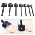 thumbnail image 4 of Poinçon de Coupe Demi-Rond, Poinçon Demi-Rond Pas Facile à Bloquer avec une Poignée Antidérapante pour Sacs Faits à la Main pour la Maison pour les Articles en Cuir pour le Cuir, 4 of 8