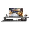 thumbnail image 1 of Repisa Mueble Flotante Modelo z para equipos de TV 110 x 25 cm Lombardia.295 Hanlob Repisa Flotante Moderna estilo Z para equipos de TV, 1 of 6