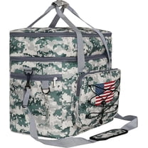 Soft Cooler Bag 60 Can Collapsible Insulated Sided Cooler Large Leakproof Camping Cooler Picnic Waterproof Beach Cooler Meal Prep Bag Portable Travel Cooler for Shopping,Kayaking,Road Trips,Car