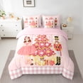 thumbnail image 2 of jejeloiu Cute Ballet Princess 7-Piece Twin Bedding Sets,Chic Xmas Tree Bedding Comforter Set,Christmas Nutcraker Soldier Sheet Sets For Teens,Ultra Soft Home Decor Reversible, 2 of 8