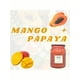 thumbnail image 3 of Velas Aromáticas Decorativas Premium, Mango y Papaya, Vela Grande 540g 19oz, Velas de Aromaterapia, Perfume de Larga Duración 110 hrs, Exotismo y Duración Extendida, 3 of 7