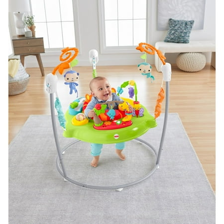 Fisher-Price Tiger Time Jumperoo with Music, Lights & Sounds