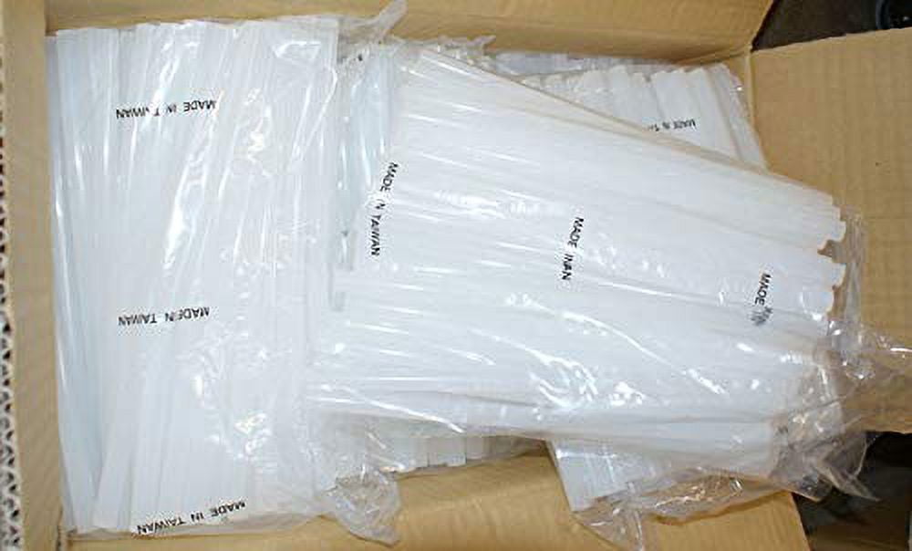 7/16" X 10" (or 11mm X 10") Large Hot Melt Glue Stick Super Transparent Bulk (82 pcs)