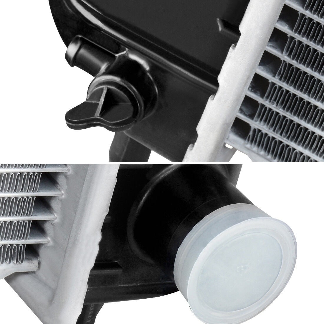 RVNI 34" Radiator for Chevy Silverado Suburban Tahoe Cadillac Avalanche Escalade GMC Yukon Sierra 4.8 5.3L 6.0L Fits select: 2008-2009 Chevrolet Silverado K1500
