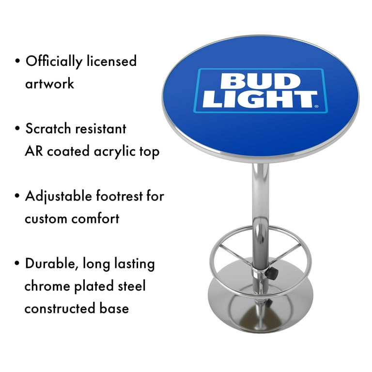 Bud light cheap pub table
