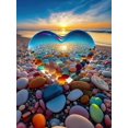 thumbnail image 1 of Rompecabezas Jozutoyz Love Pebbles Beach 1000 piezas para adultos, 1 of 7