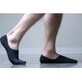 thumbnail image 2 of Sierra Socks Men 3 Pack Performance Comb Cotton Invisible No Show Socks (Shoe Size: 6-12, Black), 2 of 2