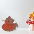 thumbnail image 2 of Porcelain Stacked Pumpkin Decor (Orange) - Set of 2, 2 of 4