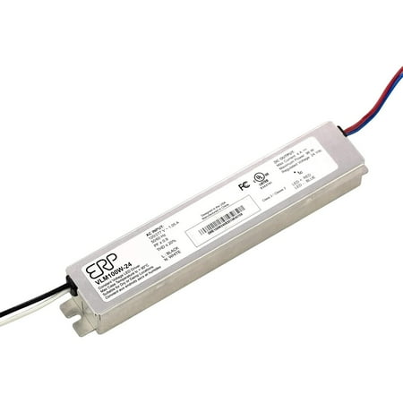 

ERP VLM100W-24 Constant Voltage DC Power Compact LED Driver 24V 4A 96W UL Class 2 for LED Lights and Lighting
