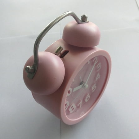 Raindrops 1Pcs Creative Pink Alarm Clock for Bedrooms and Working Environments with Loud Alarm