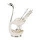thumbnail image 1 of Soporte de base de cisne con tenedores, soporte de base de cisne para café, juego de vajilla de base de cisne de metal, juego de vajilla de base de cisne, el mejor de su clase, 1 of 14