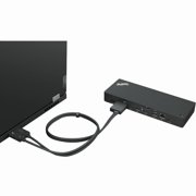 Lenovo ThinkPad Thunderbolt 4 Workstation Dock - for Workstation, Monitor, Notebook - 230 W - Thunderbolt - 4 Displays Supported - 4K, 8K - 3840 x 2160, 7680 x 4320 - 4 x USB Type-A Ports - USB Typ...