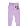 thumbnail image 5 of Gunia Kids Girls Jogger Set 2 Piece Valentine'S Day Hoodie Jogger With Leopard Print Heart Design Cozy Two Piece Outfit Toddler Kids Comfy Clothes Set Cute Outfits For Girl 2-13 Years, 5 of 6