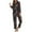Black2, variant on Womens Christmas Pajamas Sets Cozy Santa Graphic Print Long Sleeve Lapel Blouses and Long Comfy Pants for Holiday Comfort Homewear Nightwear Outfit Regular Sleepwear,Beige,L