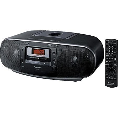 Panasonic Boombox with MP3, CD, AM/ FM Radio, Cassette Recorder with USB &amp; Music Port (RXD55GCK)