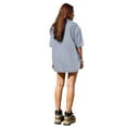 thumbnail image 3 of PAOLA RIBONI Womens Denim Jacket Wash Jean Jacket Coats with Pockets, 3 of 14
