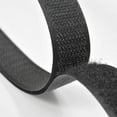 3FT HighStick DoubleSided Nylon Velcro Roll, Black Adhesive Strong