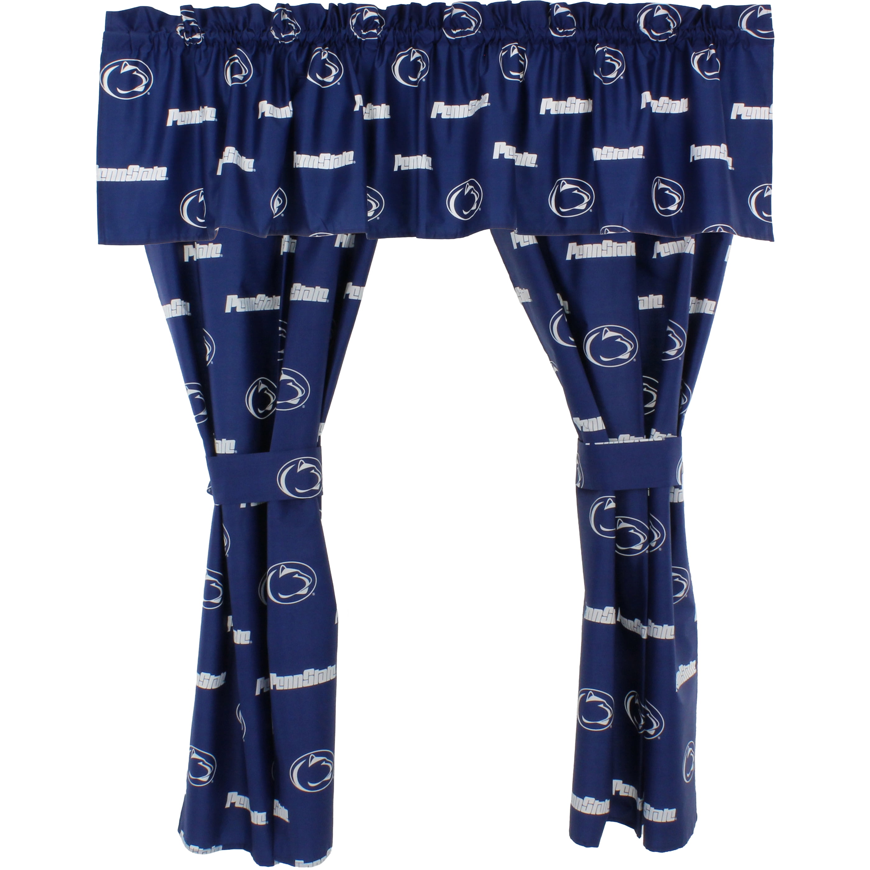Penn State Nittany Lions 100% Cotton, 84" x 15" Curtain Valance, 1 Panel