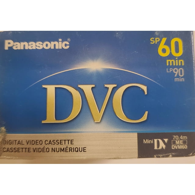 Cintas MiniDV Panasonic AY-DVM60EJ5P, 60 minutos, paquete de 5