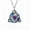 February, variant on Clearance! Birthstone Celtic Trinity Knot Necklace for Women, Wear Your Protection Story Elegant Silver, September