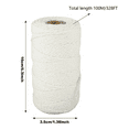 Jrocdr Cotton Cord Beige Cotton Cord Macrame Rope Cooking String For